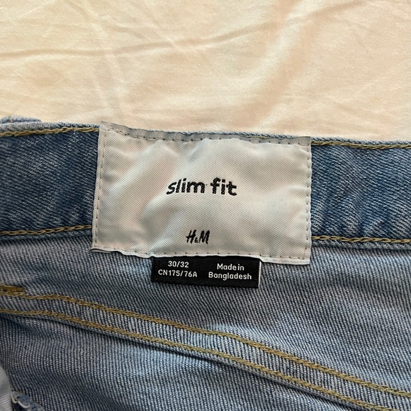 HM Slim Fit Mens Jeans 30/32 - Picture 2 of 3